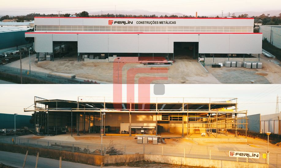 Agrandissement du siège social de Ferlin - 6 000 m².
